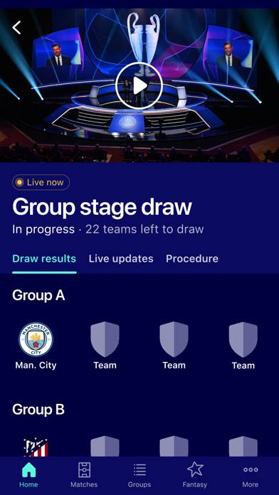 Champions League Official Uygulama ekran görüntüsü #6