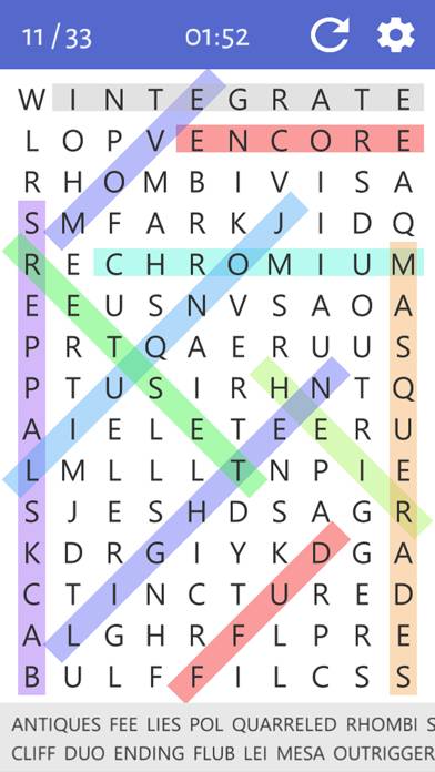 Word Search: Unlimited Puzzles Schermata dell'app #1