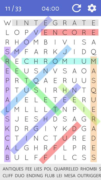 Word Search: Unlimited Puzzles Schermata dell'app #3