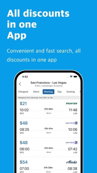 Cheap Flights online AeroSell App screenshot