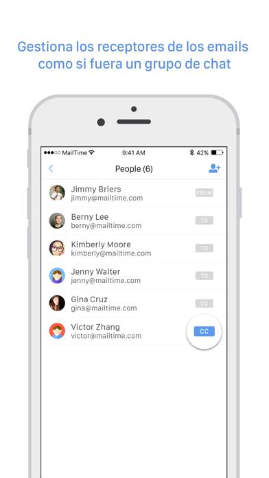MailTime Pro Email Messenger App screenshot #4