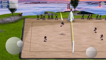 Stickman Volleyball Capture d'écran de l'application #2