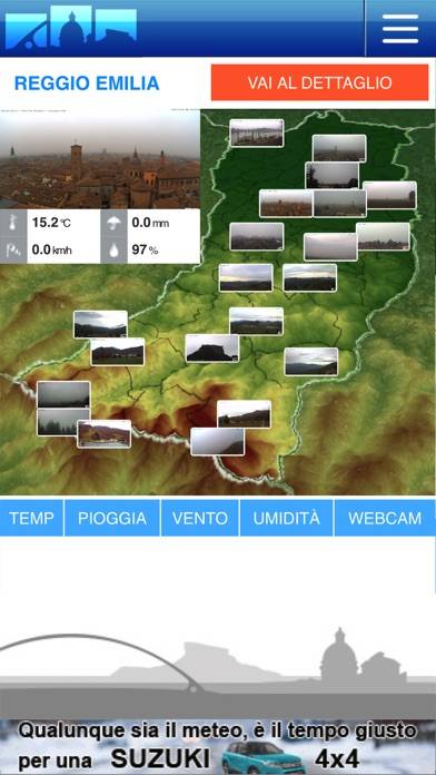 Reggio Emilia Meteo Schermata dell'app #2