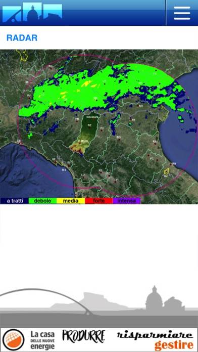 Reggio Emilia Meteo Schermata dell'app #3