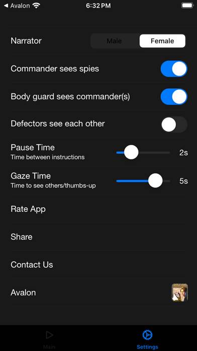Hidden Agenda Audio Assistant game screenshot