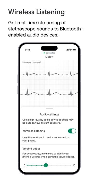 Eko: Digital Stethoscope plus ECG App screenshot
