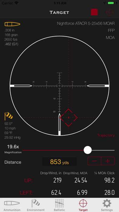 SBC - Ballistic Calculator app immagine dello schermo