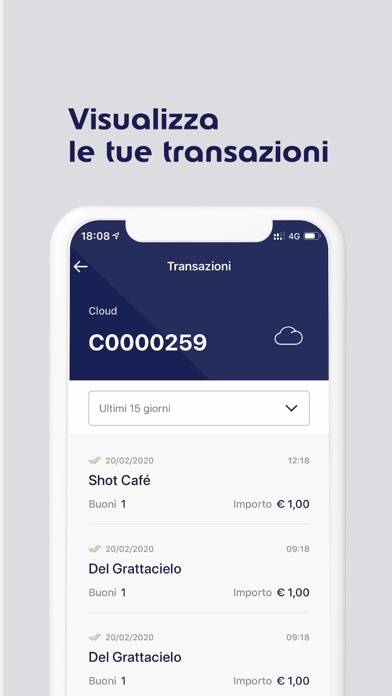 Ticket Restaurant Schermata dell'app