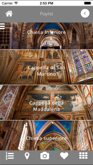 Basilica San Francesco Assisi App screenshot #2