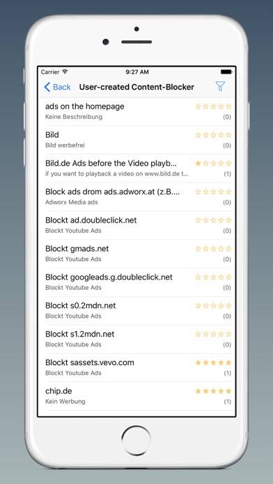 AdBlocker for Safari! Captura de pantalla de la aplicación #1