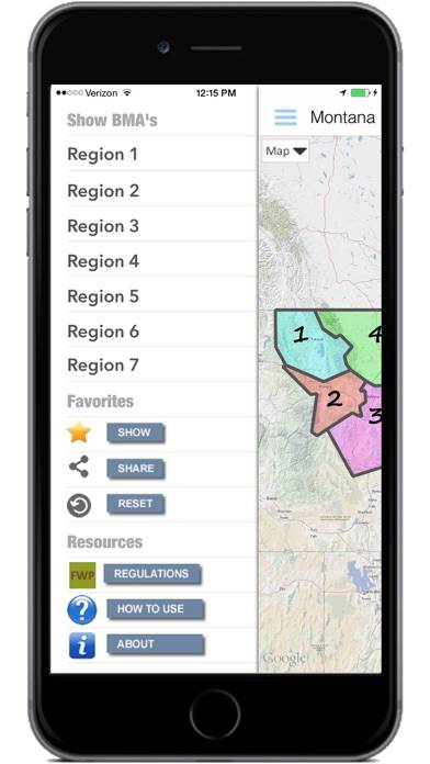 Montana Hunting Access 2023 App screenshot #1