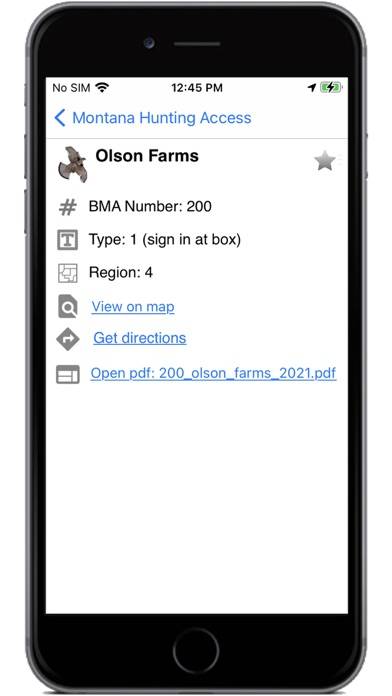 Montana Hunting Access 2023 App screenshot #3