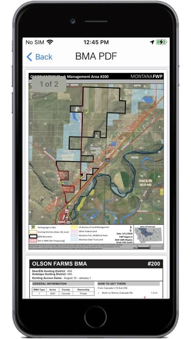 Montana Hunting Access 2023 App screenshot #4