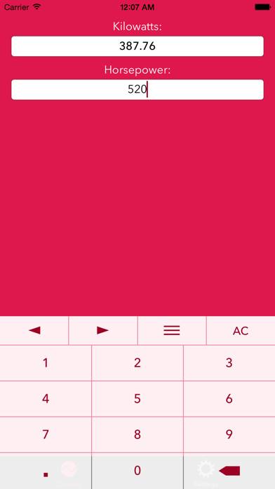 Kilowatts To Horsepower – Power Converter (kW to hp) App screenshot #2