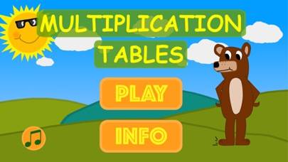 Multiplication Tables Game App screenshot #1
