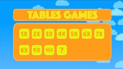Multiplication Tables Game App screenshot #3
