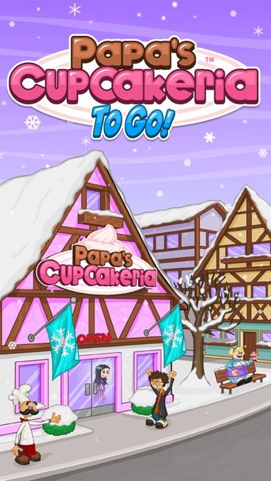 Papa's Cupcakeria To Go! App screenshot #1