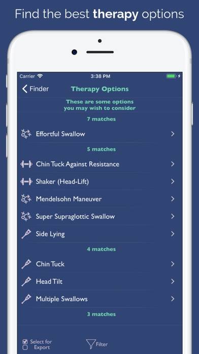 Dysphagia Therapy App-Screenshot #3