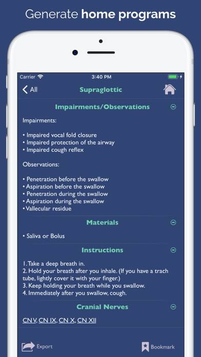 Dysphagia Therapy App-Screenshot #5