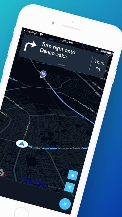 Offline Map Navigation Uygulama ekran görüntüsü #2