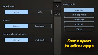 Drum Session Schermata dell'app