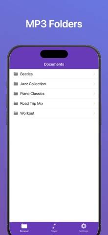MP3 Folders App skärmdump