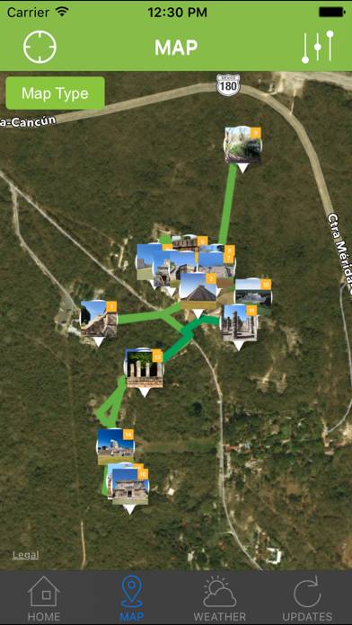 Mxplor Chichen Itza Audio Tour Capture d'écran de l'application #4