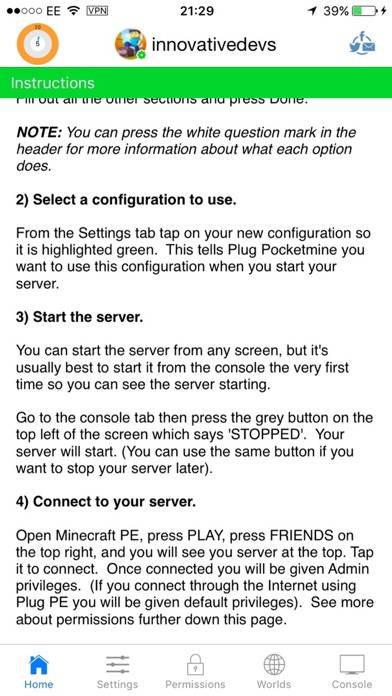 Plug Pocketmine for Minecraft Capture d'écran de l'application #5