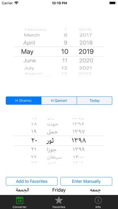 Afghan Calendar Converter Скриншот приложения #6