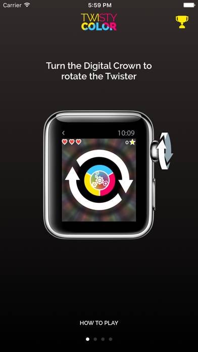 Twisty Color App-Screenshot #1