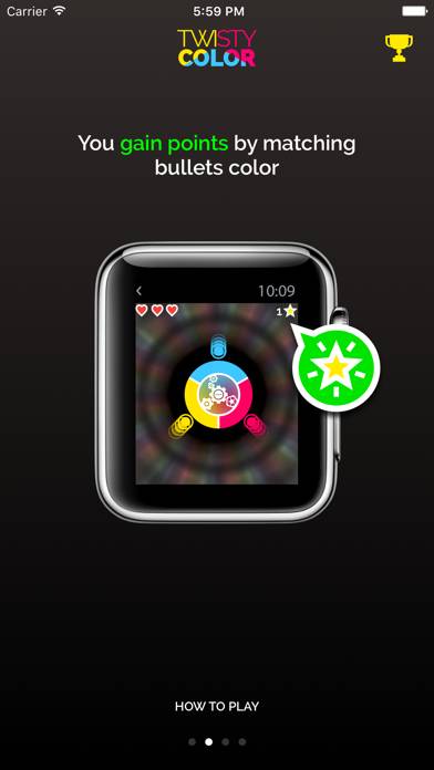 Twisty Color Captura de pantalla de la aplicación #2