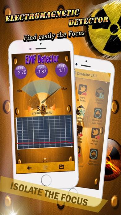 Electromagnetic EMF Detector Schermata dell'app #4