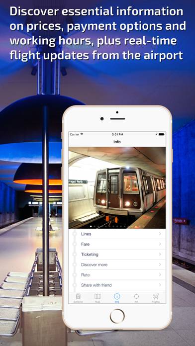 Washington DC Metro Guide and Route Planner Schermata dell'app #5