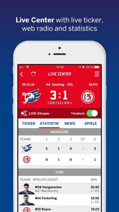 Adler Mannheim screenshot