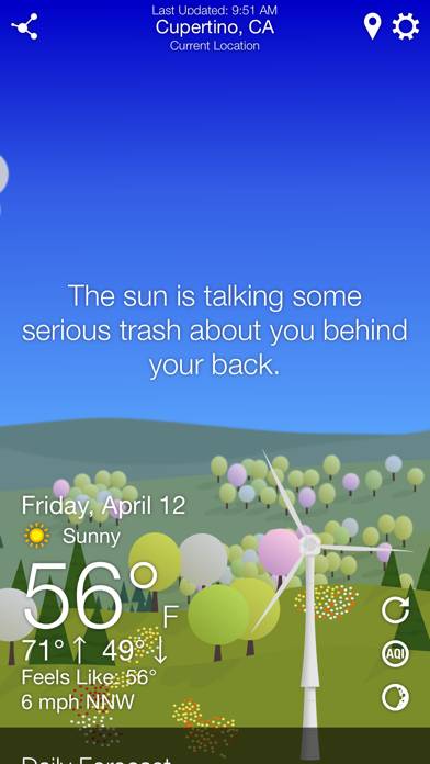 What The Forecast?!! App screenshot #1
