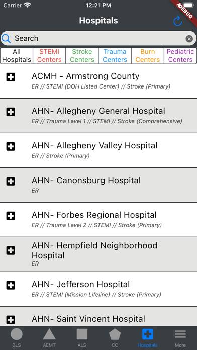 PA EMS Protocols App screenshot