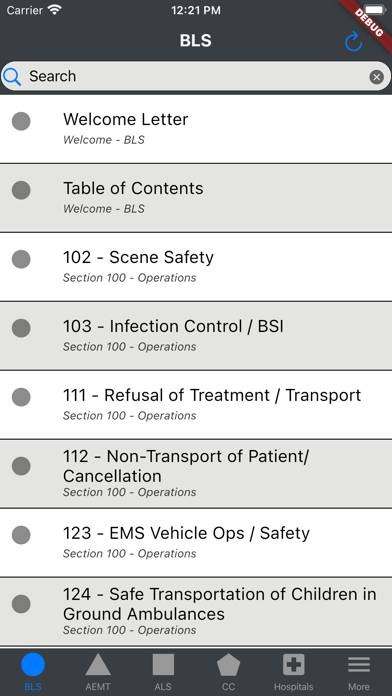 PA EMS Protocols App screenshot