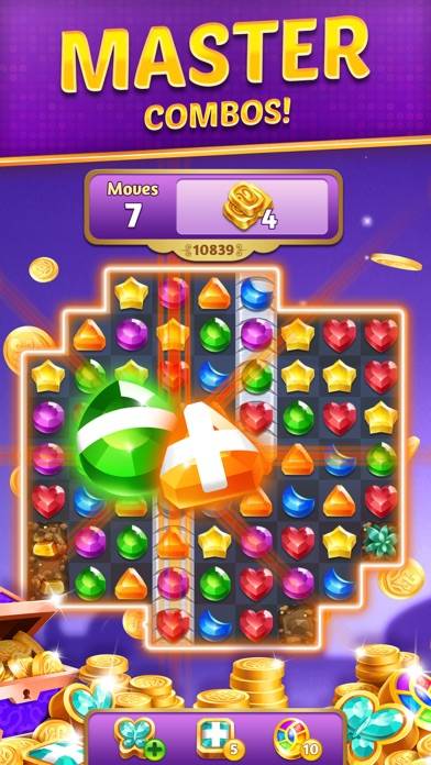 Genies & Gems: Puzzle & Quests App screenshot #4