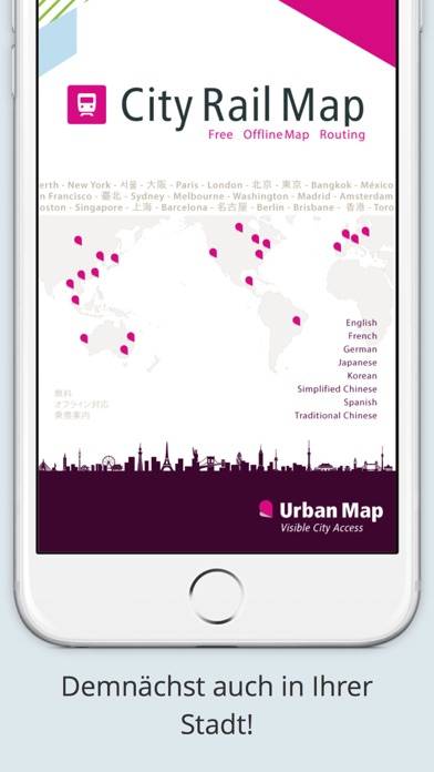 City Rail Map App screenshot #4