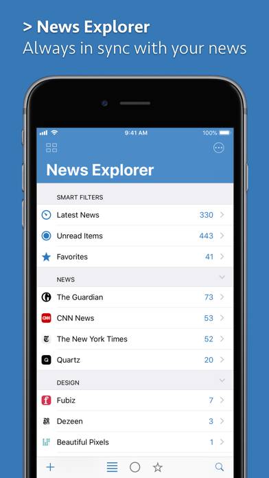 News Explorer App screenshot #2