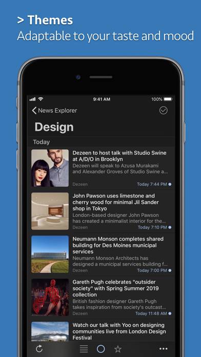 News Explorer Uygulama ekran görüntüsü #5