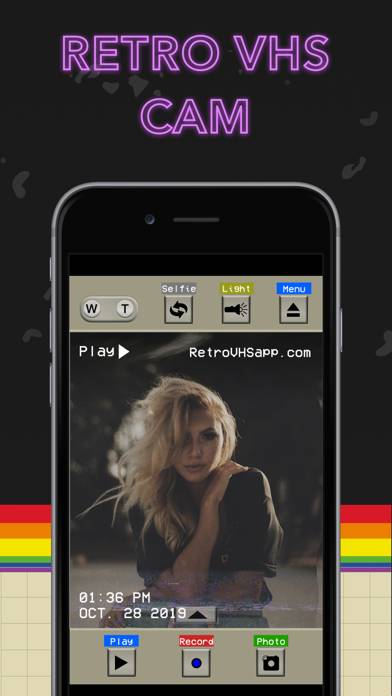 Dazz Cam & VHS Camcorder App screenshot #2