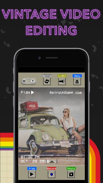 Dazz Cam & VHS Camcorder App screenshot #3