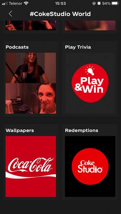 Coke Studio Capture d'écran de l'application #1