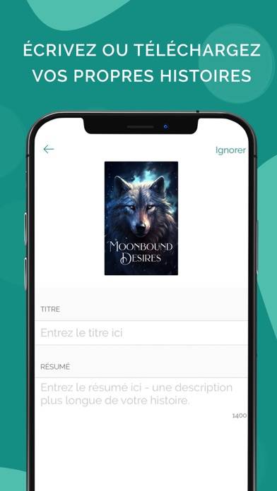 Inkitt: Books, Novels, Stories Capture d'écran de l'application