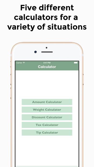 Mindful Shopper 3-in-1 App screenshot