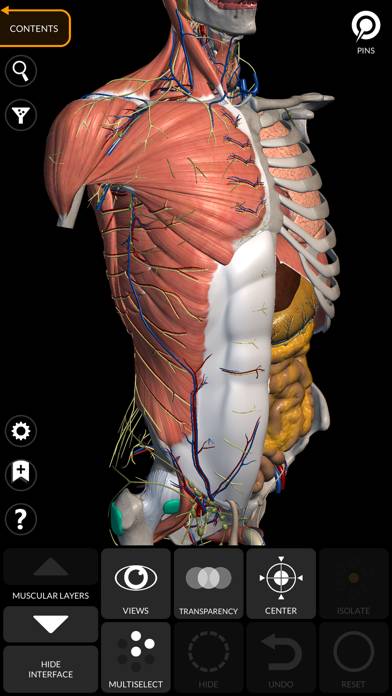 Anatomy 3D Atlas App screenshot #2