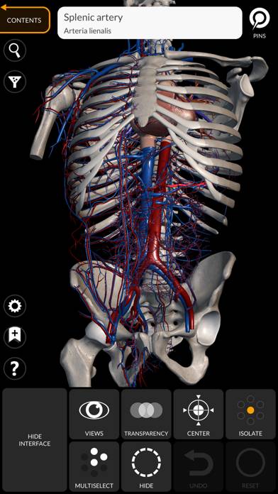 Anatomy 3D Atlas Capture d'écran de l'application #3