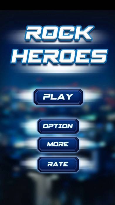 Rock Heroes: A new rhythm game Schermata dell'app #2