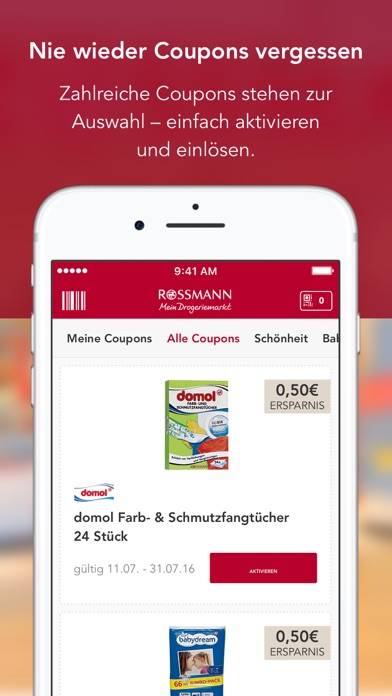 Rossmann App-Screenshot #2